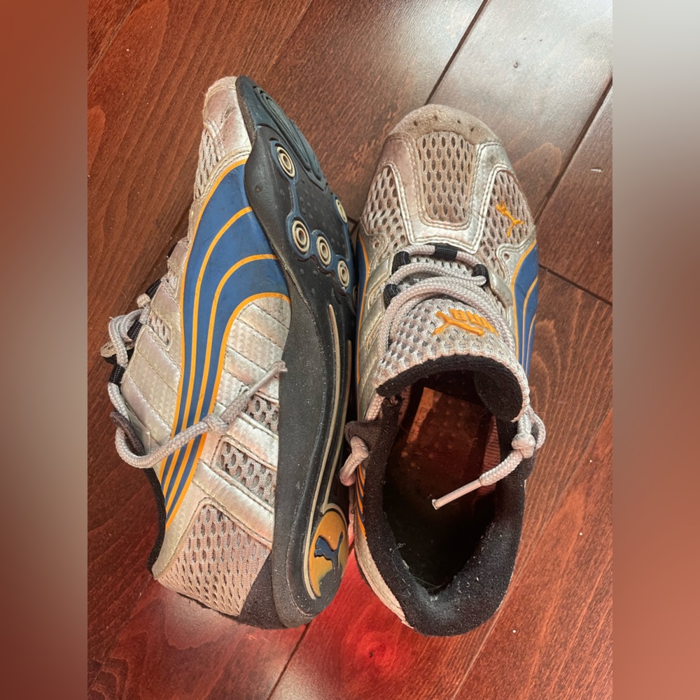 Puma Silver and Blue Taper SP